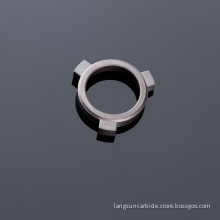 Tungsten Carbide Seal Ring with 3 Cuts